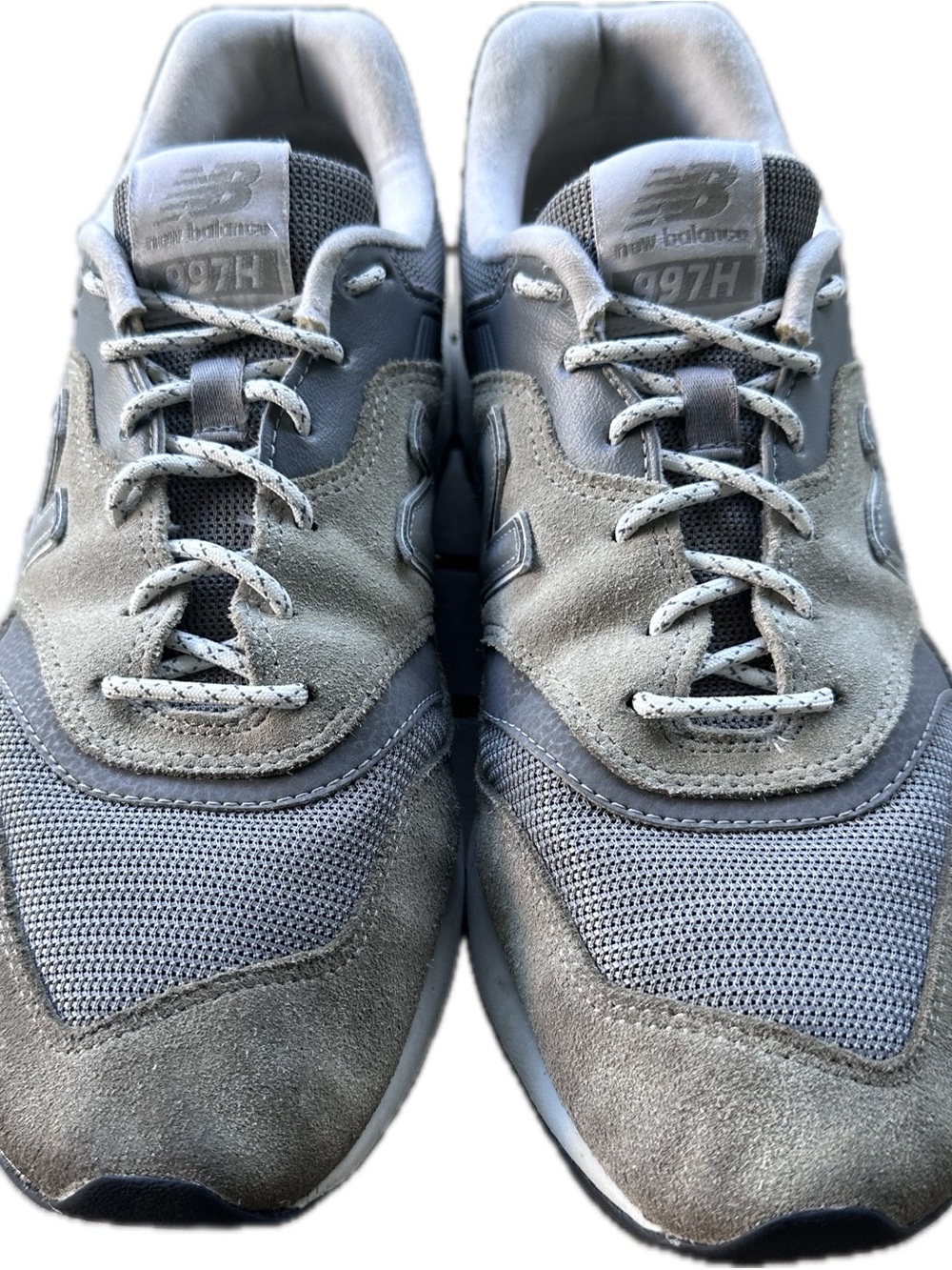 Flash Sale! New Balance Men's 997H Grey Suede & Mesh Sneakers